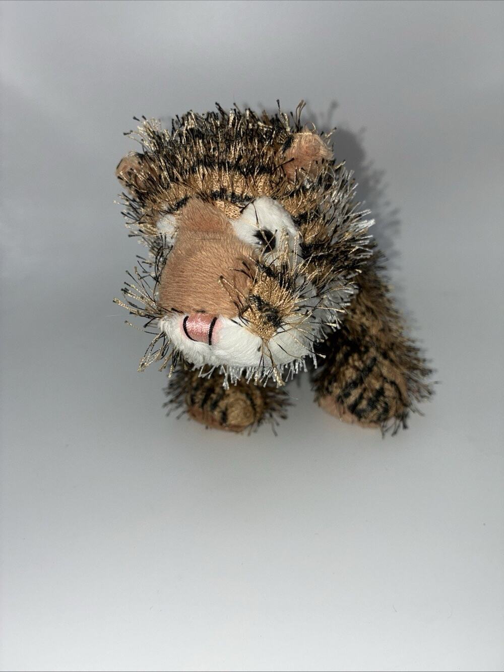 Webkinz Lil' Kinz Tiger HS032 No Code Retired Plush Stuffed Animal GANZ